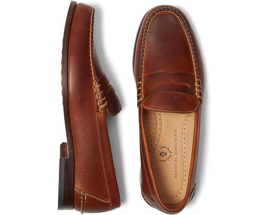 

Лоферы Martin Dingman All American Penny, цвет Chestnut