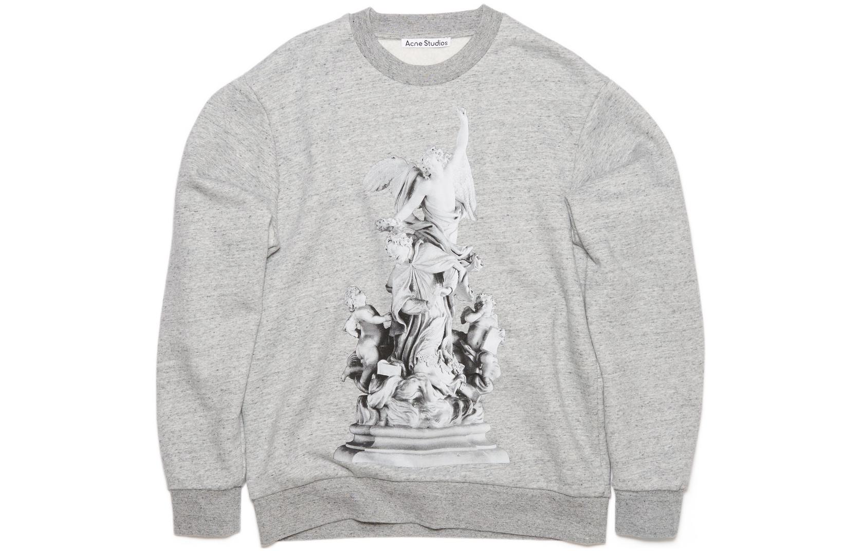 

Серый мужской свитшот Acne Studios, серый