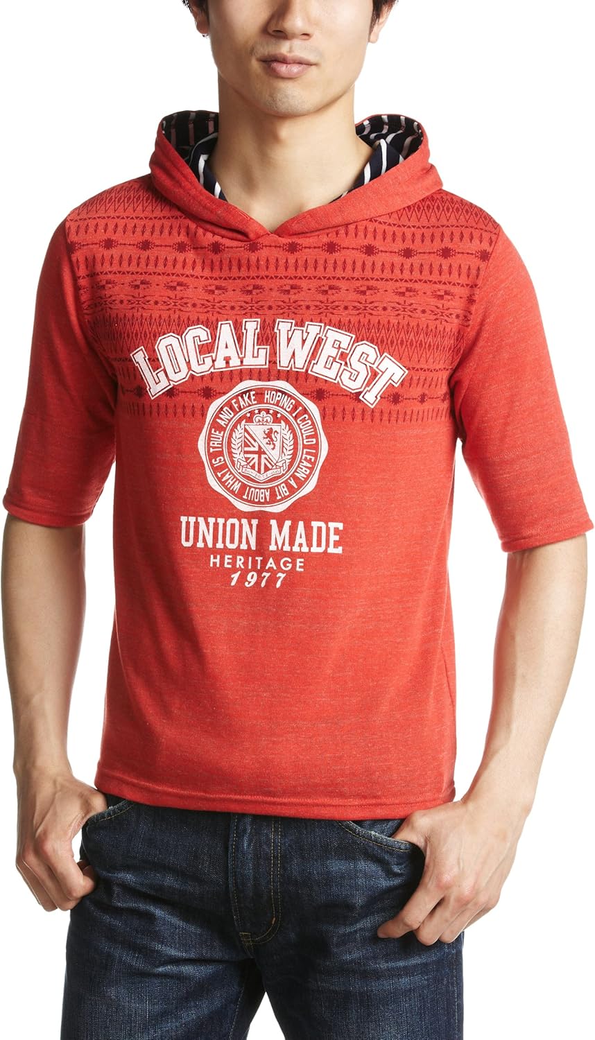 

Розовая толстовка с капюшоном из грубой зернистой кожи цвета вереска с рукавами 5/8, модель College Pincponc