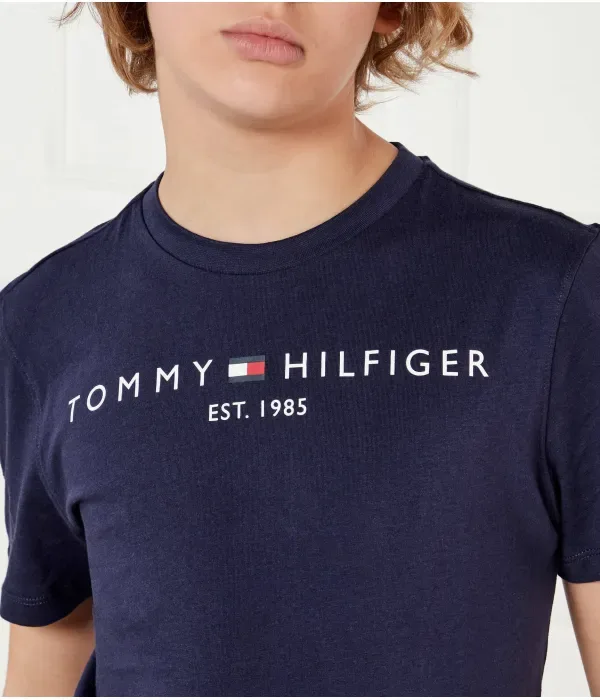 Футболка regular fit Tommy Hilfiger, темно-синий — фото 4