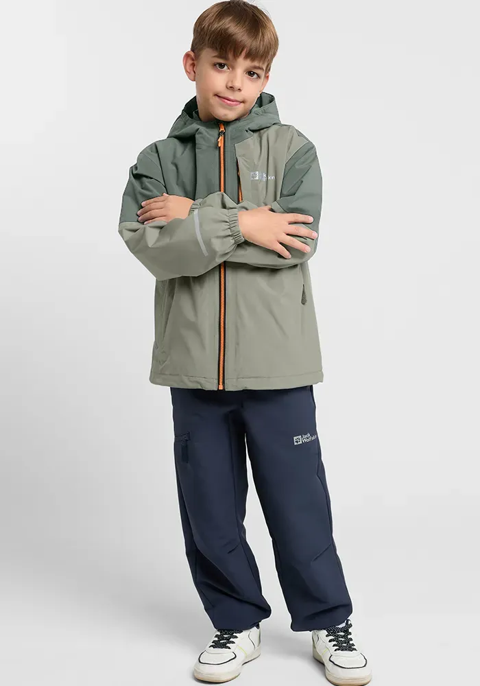 

Куртка Jack Wolfskin "ACTAMIC 2L JKT K", с капюшоном, цвет Mint-Leaf