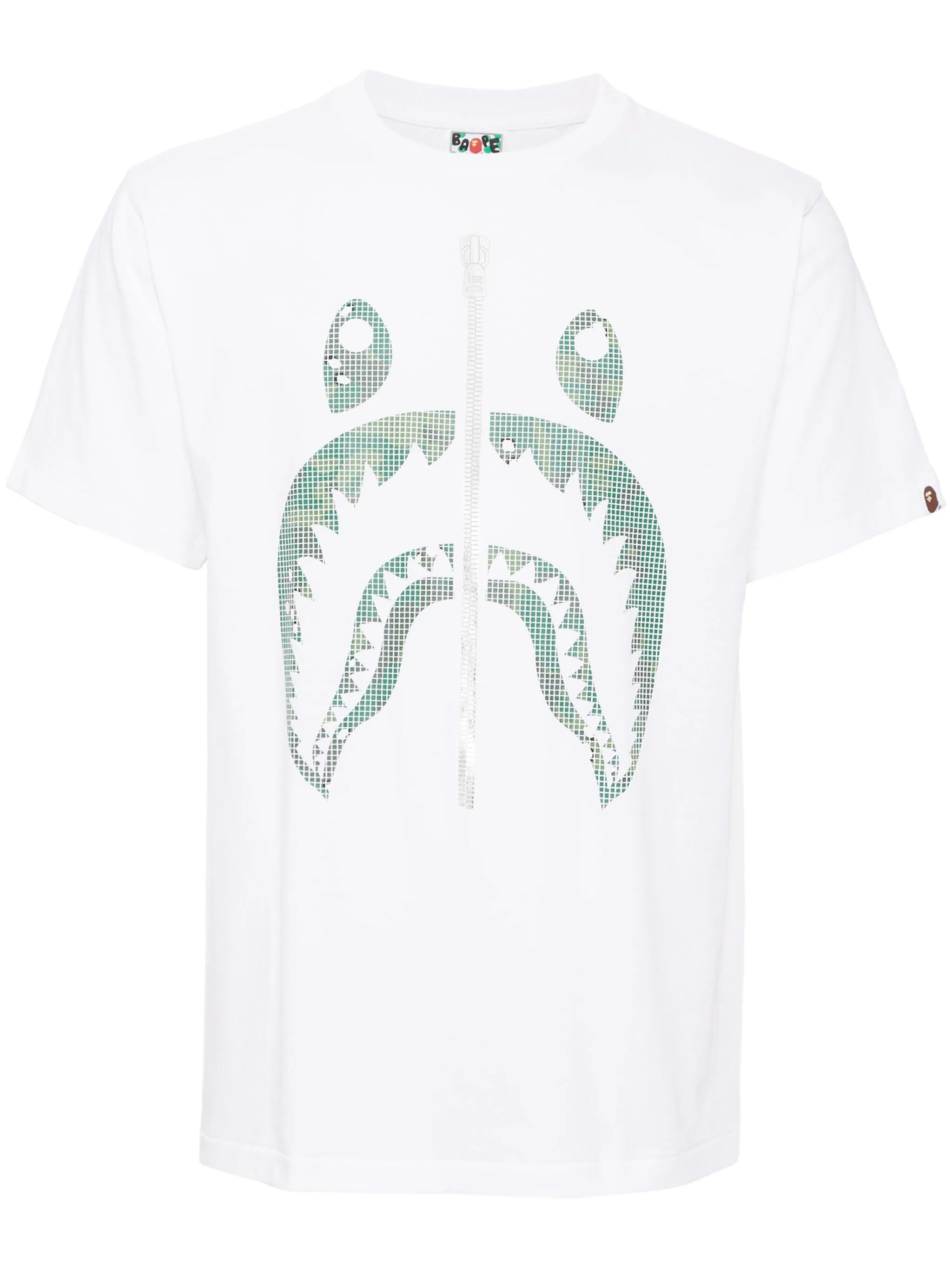 

Футболка с графичным принтом A Bathing Ape, белый