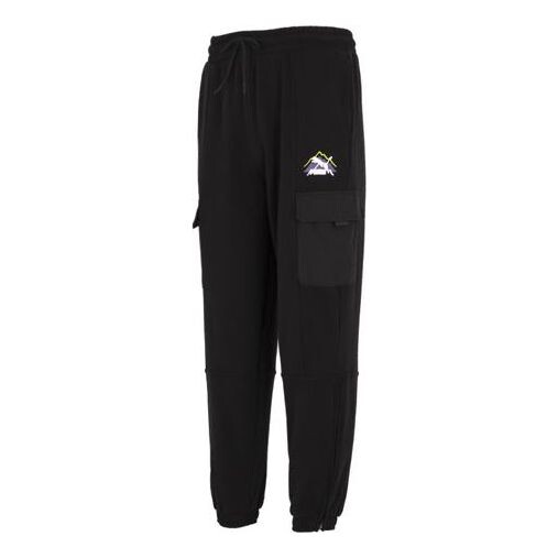 

Брюки camping mountain cargo pants 'black' Puma, черный