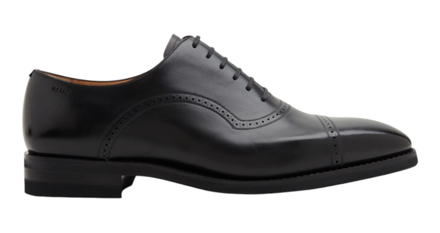 

Bally Scotch 6238041 Agata Calf Простые кожаные оксфордские туфли, черный