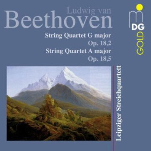 

CD диск Beethoven / Leipzig String Quartet: String Quartets Op 18 2 & 5