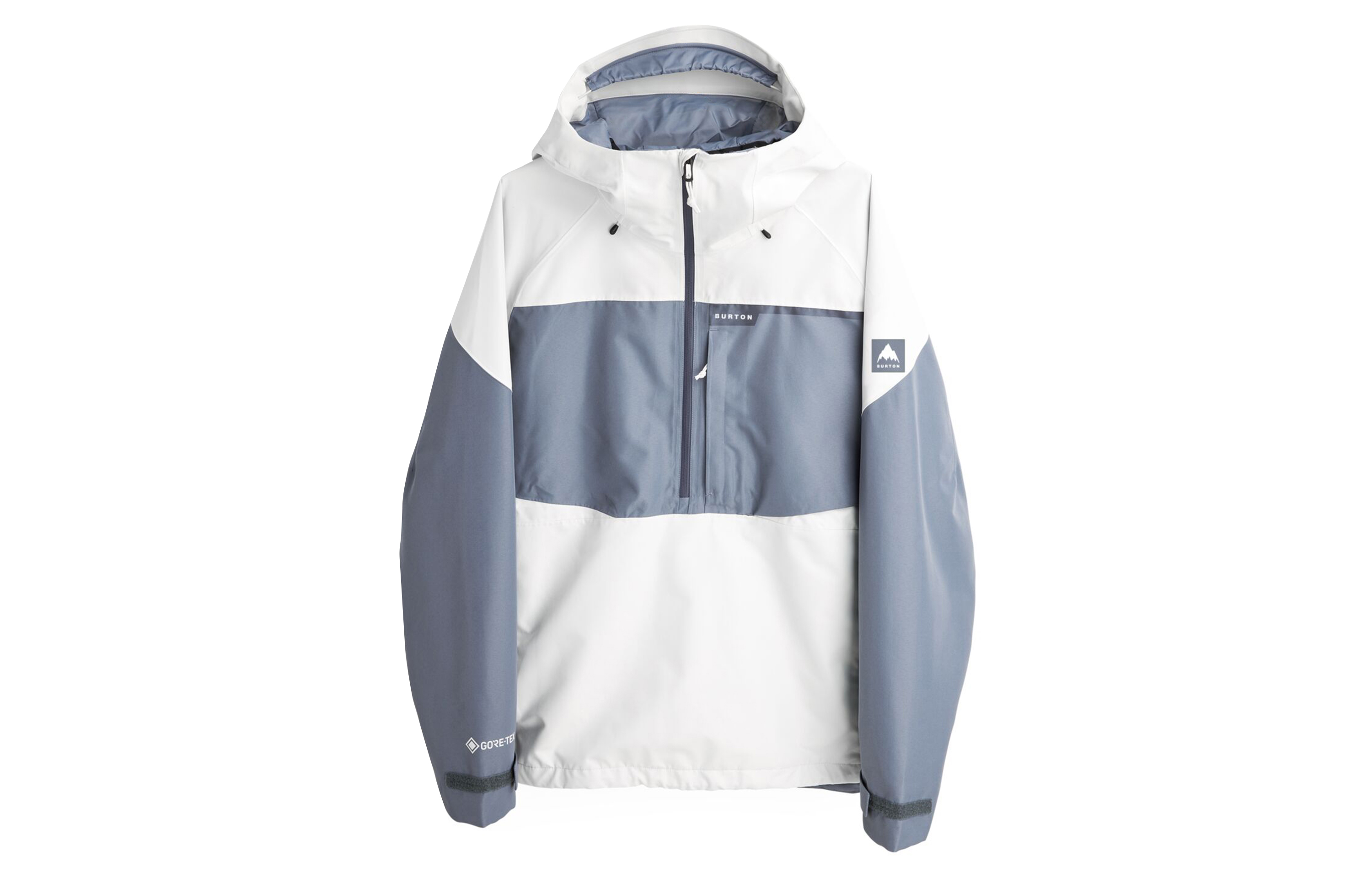 

BURTON Лыжный топ FROSTNER мужской, белые, серые