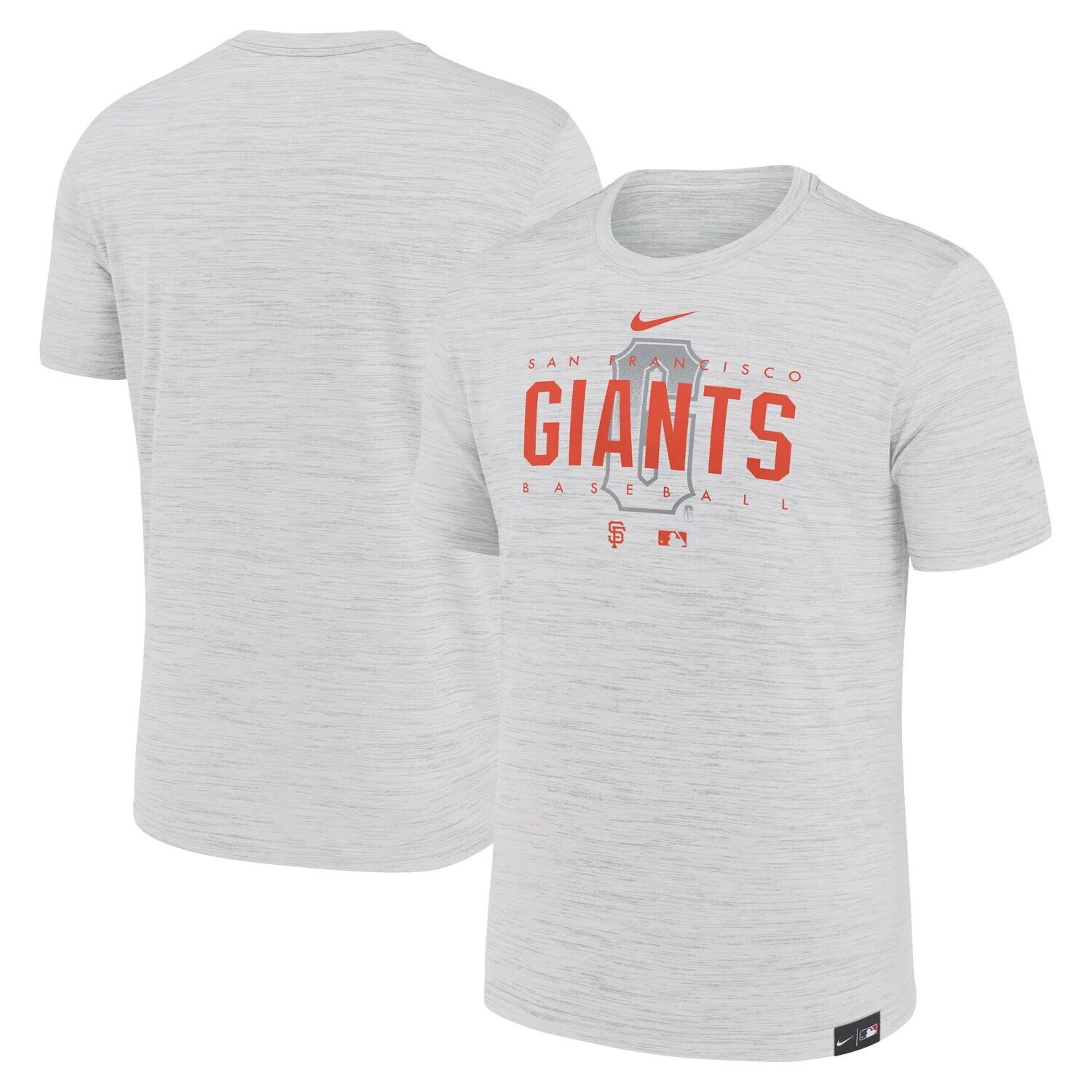 

Мужская серая футболка San Francisco Giants City Connect Velocity Practice Performance Nike, Серый, Мужская серая футболка San Francisco Giants City Connect Velocity Practice Performance Nike