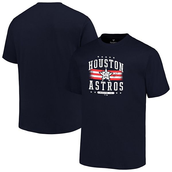 

Мужская футболка americana big & tall houston astros в темно-синем цвете Profile