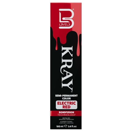 

Уровень 3 Kray Electric Semi-Permanent Hair Color - Яркий стойкий блеск L3