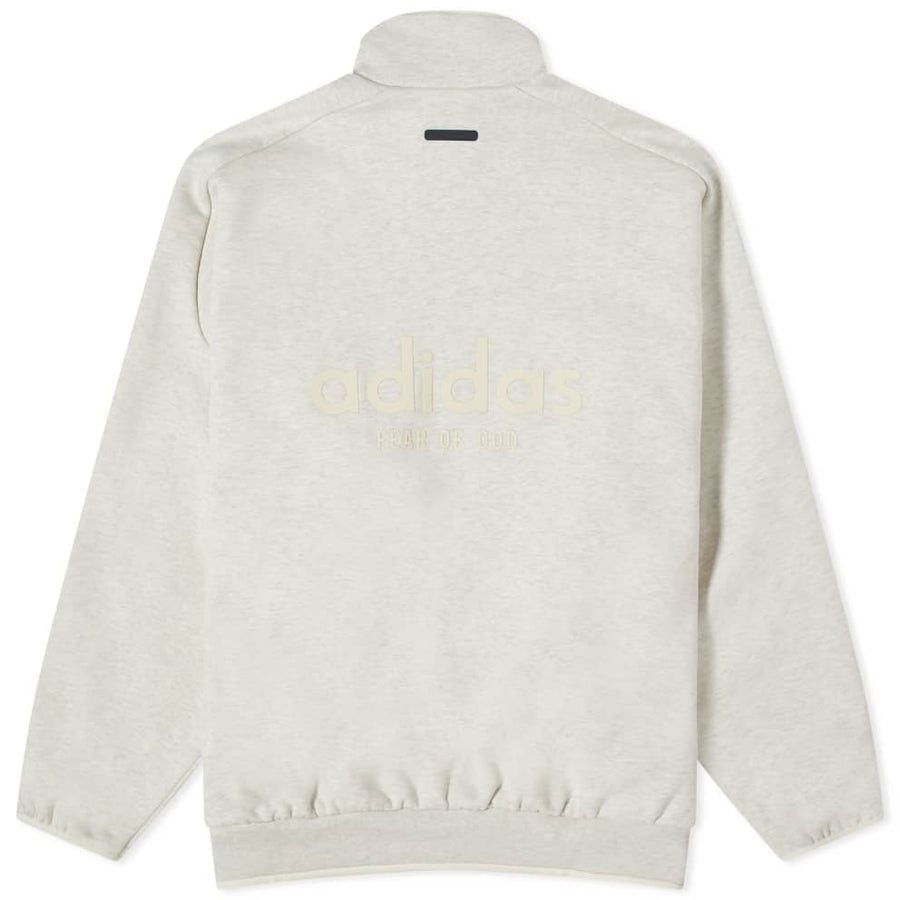 Куртка adidas x Fear of God Athletics Heather Track Jacket 'Oatmeal', серый — фото 2