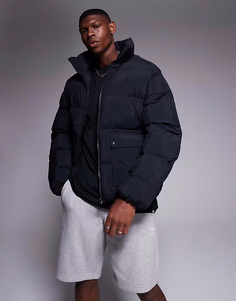 

Пуховик черного цвета Adidas Originals