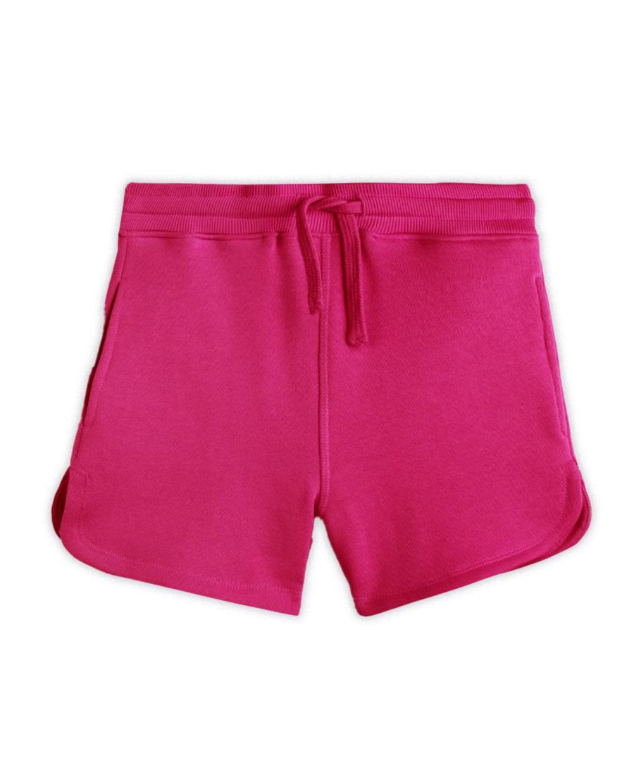 

Детские спортивные шорты для девочек из органического хлопка, произведенного в соответствии с принципами справедливой торговли Mightly, Magenta