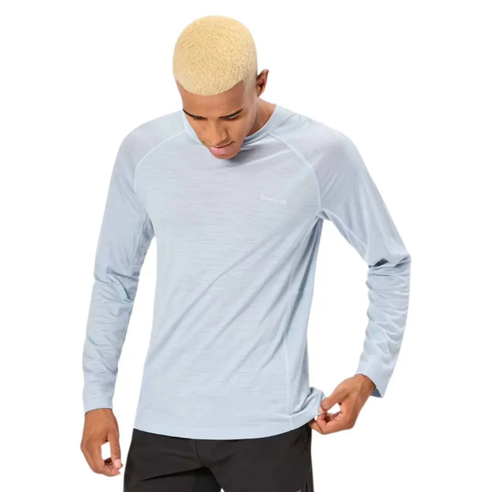 

Лонгслив NNormal Merino, синий