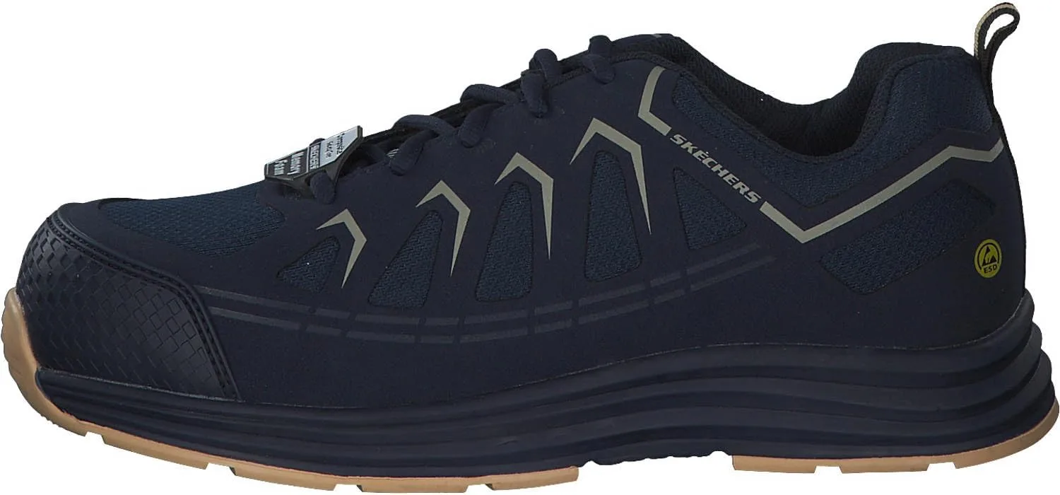 Мужские кроссовки Skechers Malad II, синий/бежевый — фото 3