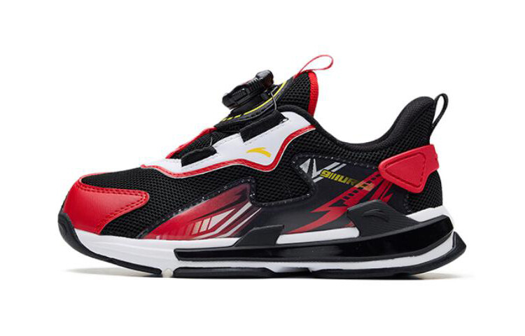

Детские кроссовки PS Low-top черные/университетские красные/анто-белые Anta Kids