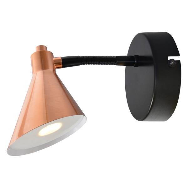 

Светодиодный настенный светильник Näve Copper, медный
