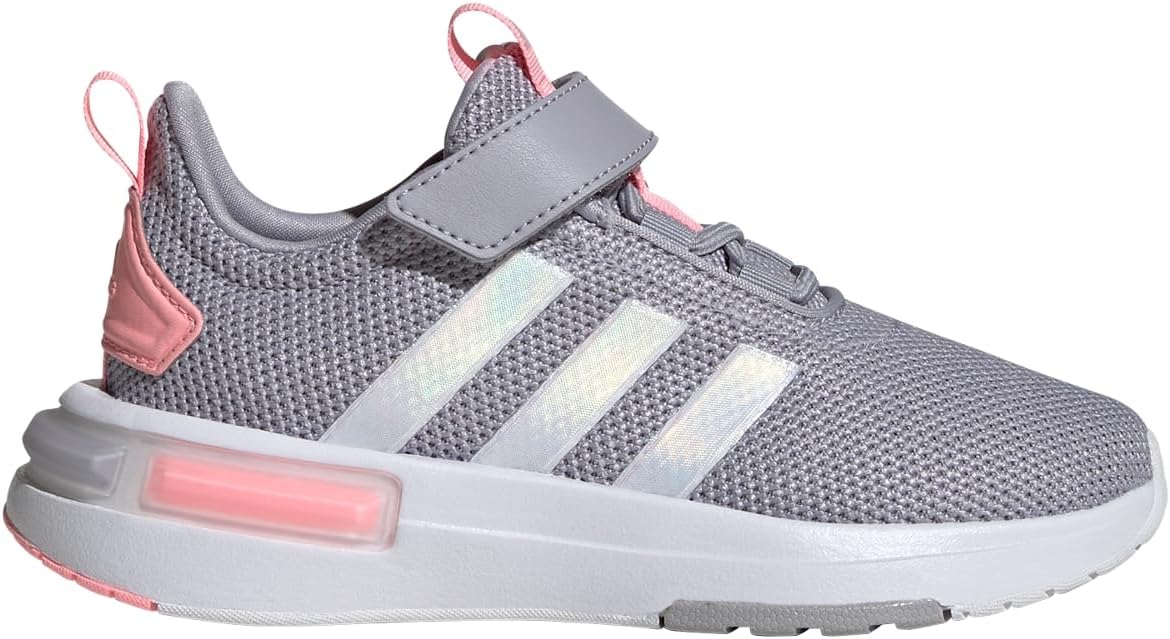 Кроссовки adidas Kids Racer Tr23, черный/розовый/серый — фото 2