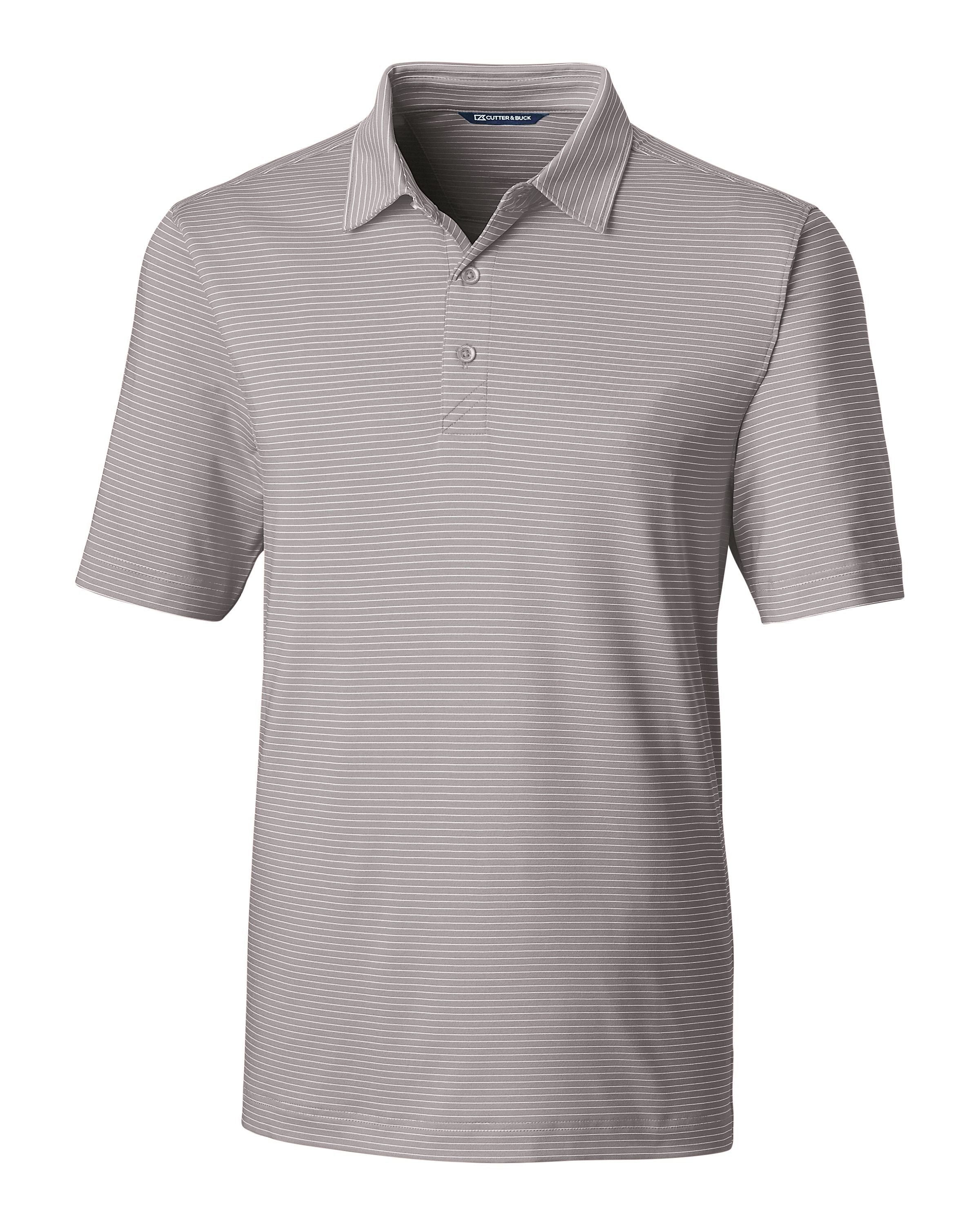 

Рубашка поло Cutter & Buck Forge Pencil Stripe Stretch для мужчин больших и высоких размеров, цвет polished