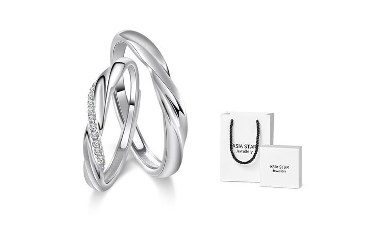 

Asia Star Кольцо из серебра S925 или чистого серебра S999 унисекс