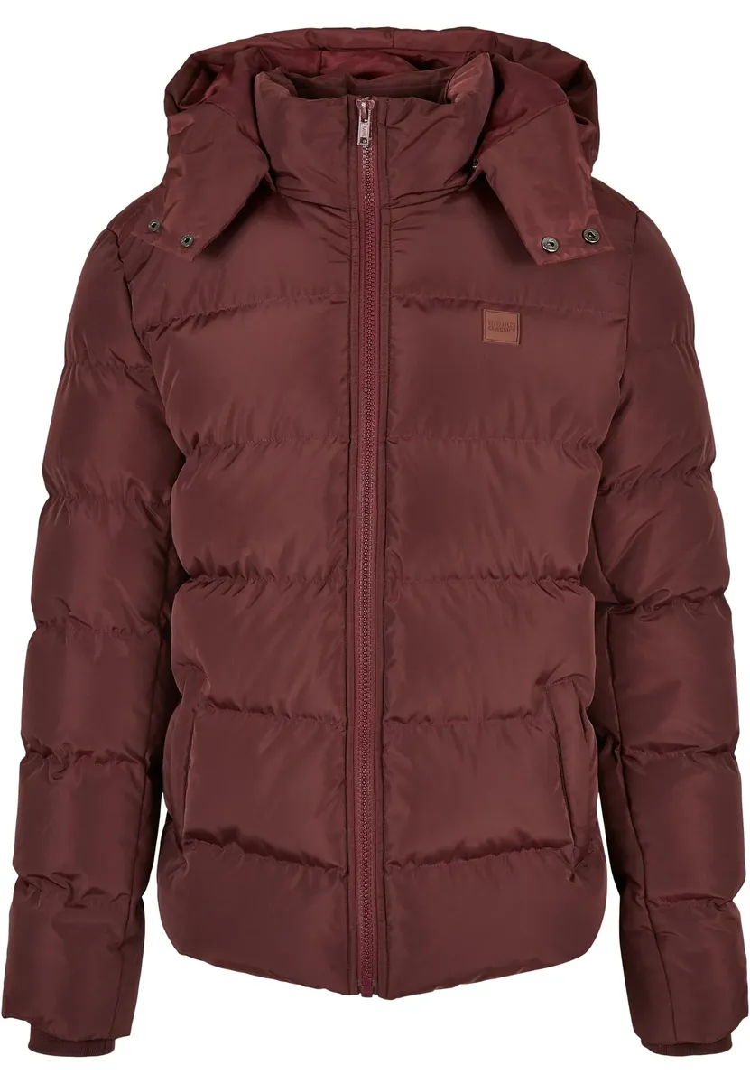 

Куртка всепогодная URBAN CLASSICS " Urban Classics Men's Hooded Puffer Jacket" (1 шт.), с капюшоном, цвет Cherry