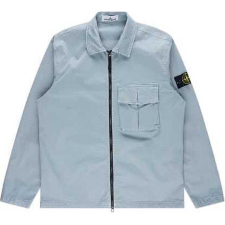 

Куртка мужская светло-синяя Stone Island, светло-голубой