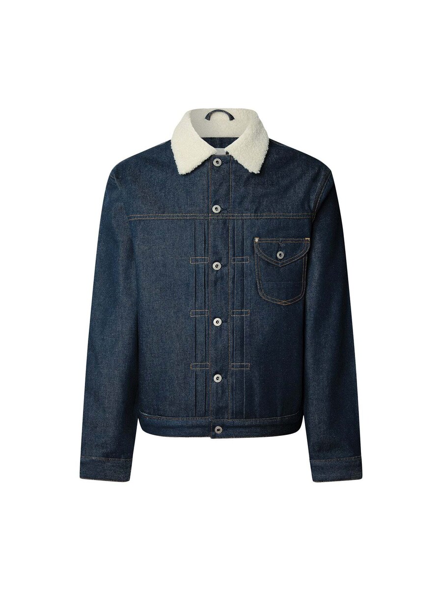 

Демисезонная куртка Pepe Jeans JKT HORSHAM BORG RINSE , Blue denim