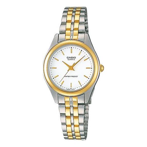 

Часы CASIO ENTICER Series Waterproof Silver/White/GoldSilver Analog, желтый