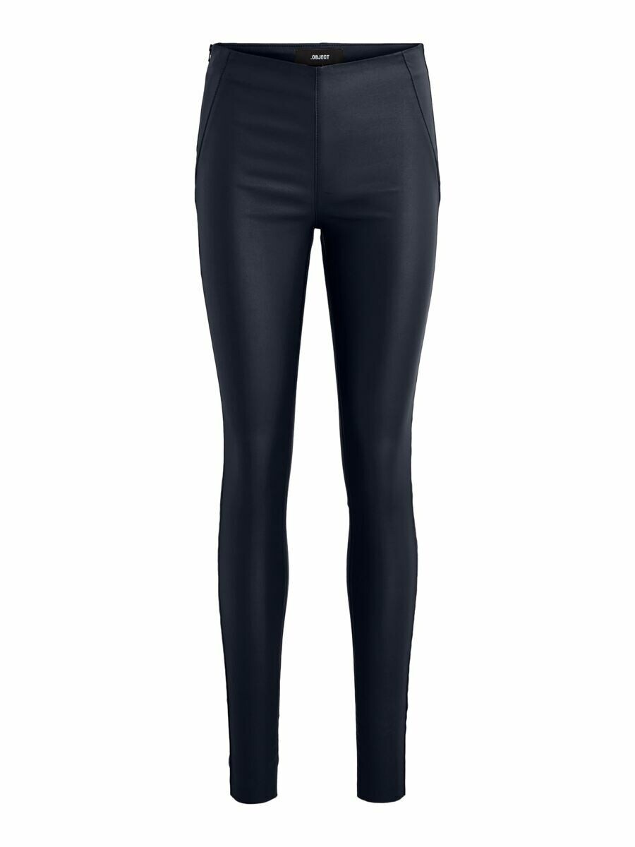 

Кожаные штаны OBJECT Skinny Leggings BELLE, морской синий