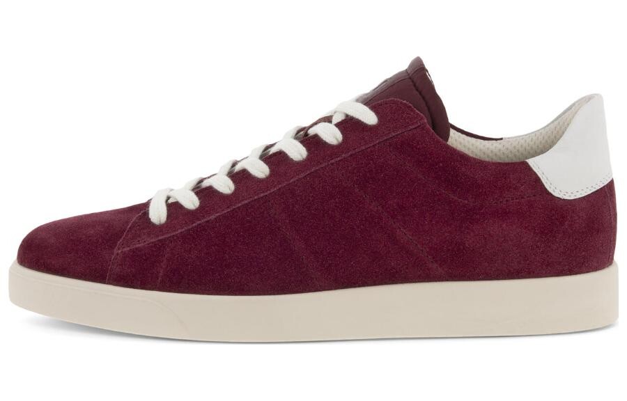 

Кроссовки ecco Stylish Skateboarding Shoes Men Low-top Red And White, красный