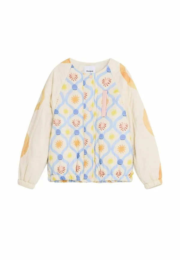 Утепленная куртка, подошвы, легкая куртка Desigual, White — фото 3