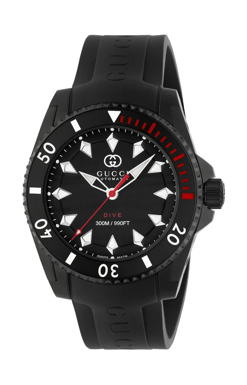GUCCI DIVE, 40 ММ - YA136361, черный