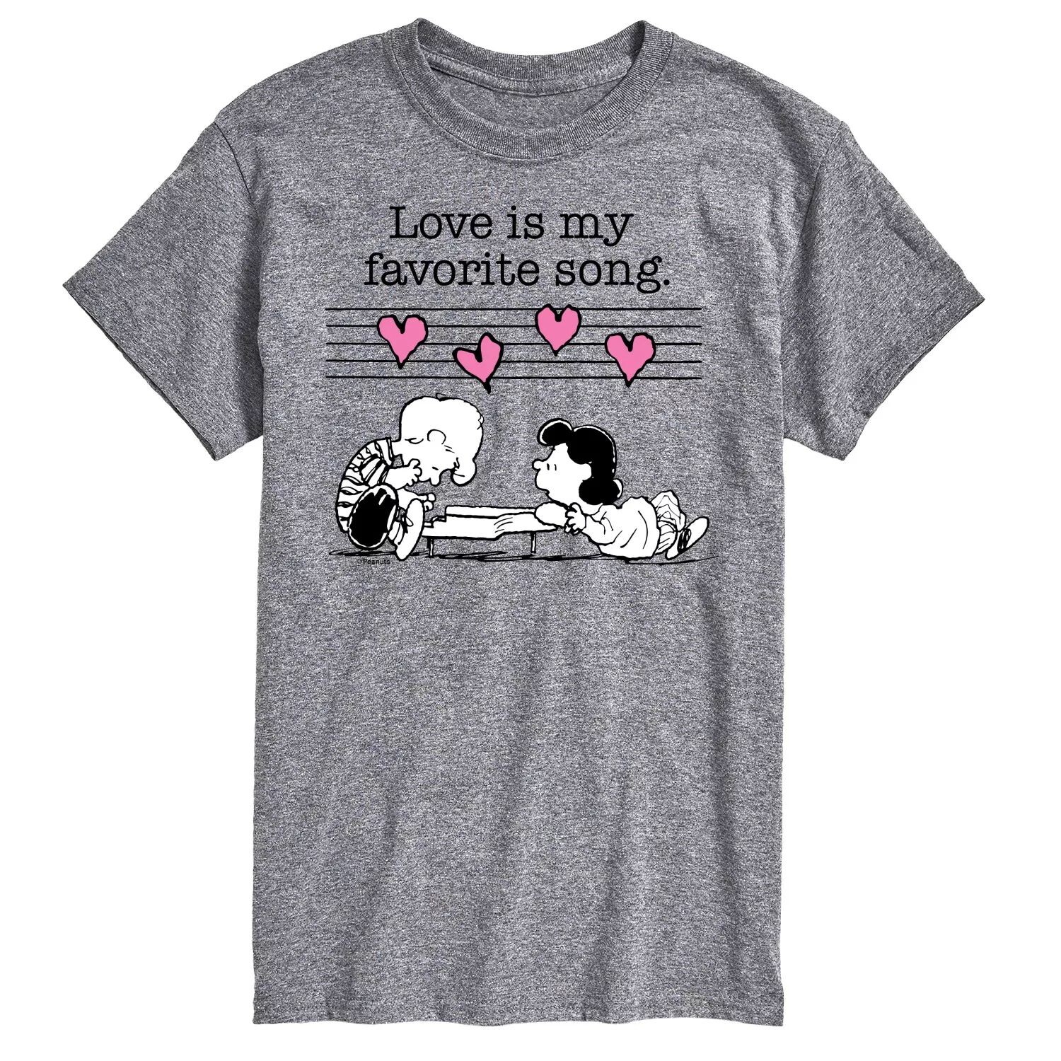 

Футболка Big & Tall Peanuts Lucy Valentine License