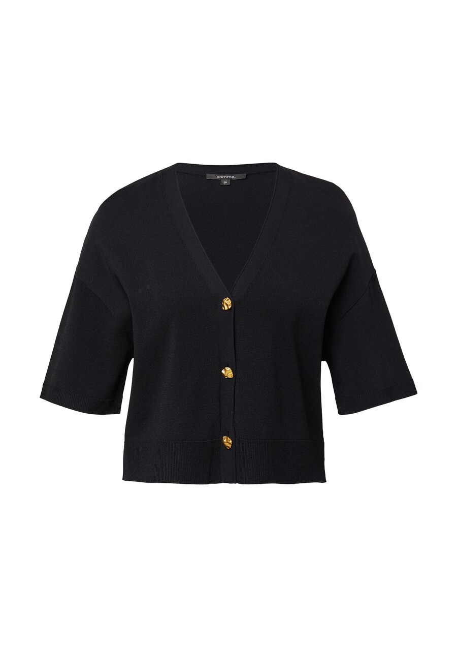 

Вязаный кардиган COMMA, Black