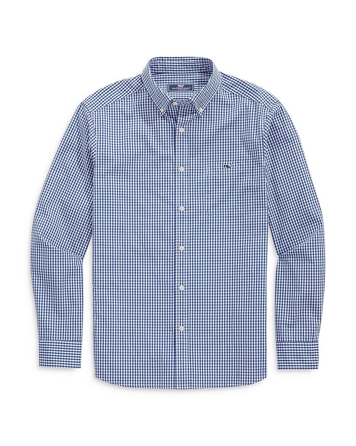 

Рубашка классического кроя в мелкую клетку Vineyard Vines