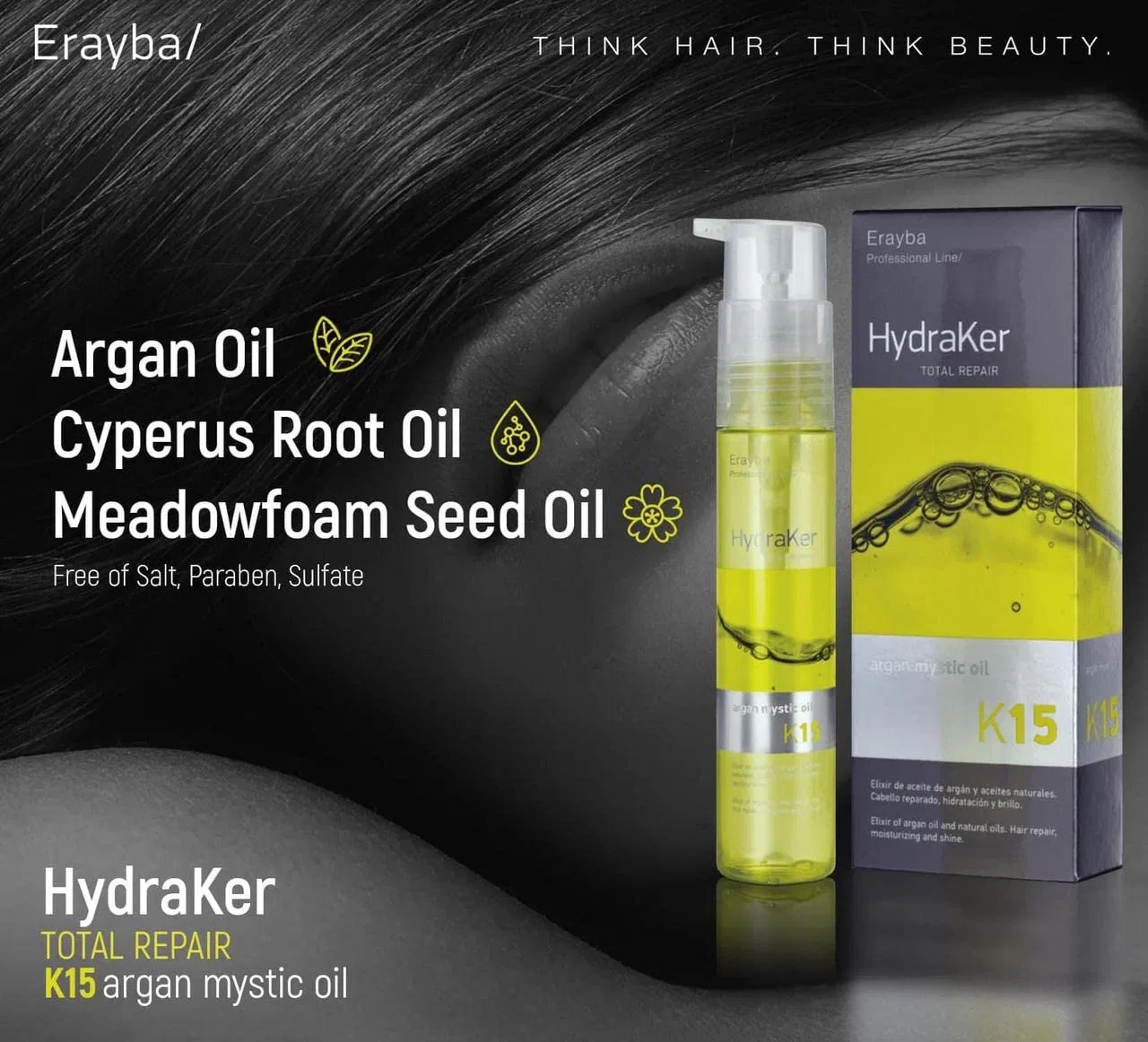Масло для волос Argan Mystic Erayba — фото 3