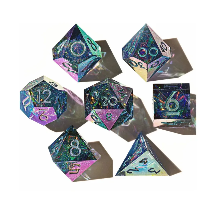 

Полисет - Ненужные чувства (7), Iridescent Resin Dice (Dispel Dice)