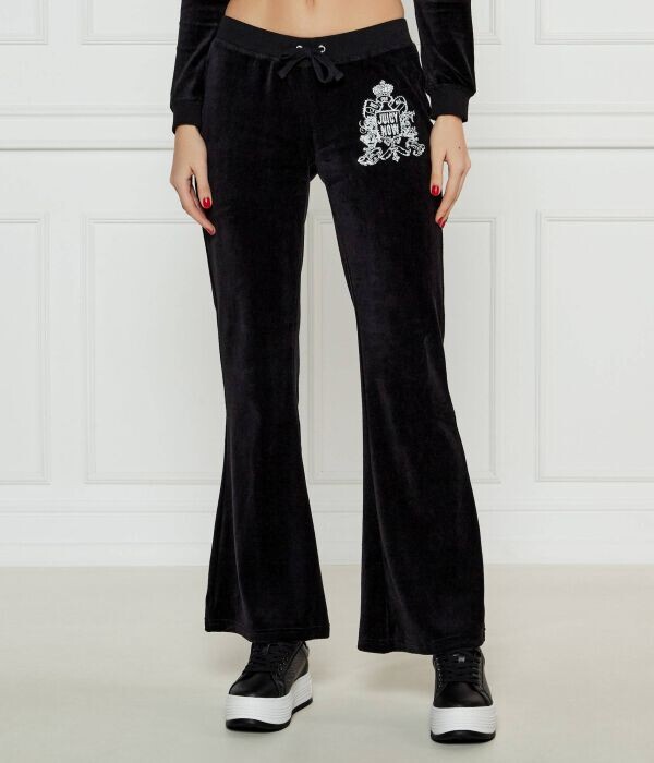 

Штаны спортивные Juicy Couture Casia Straight Fit, черный