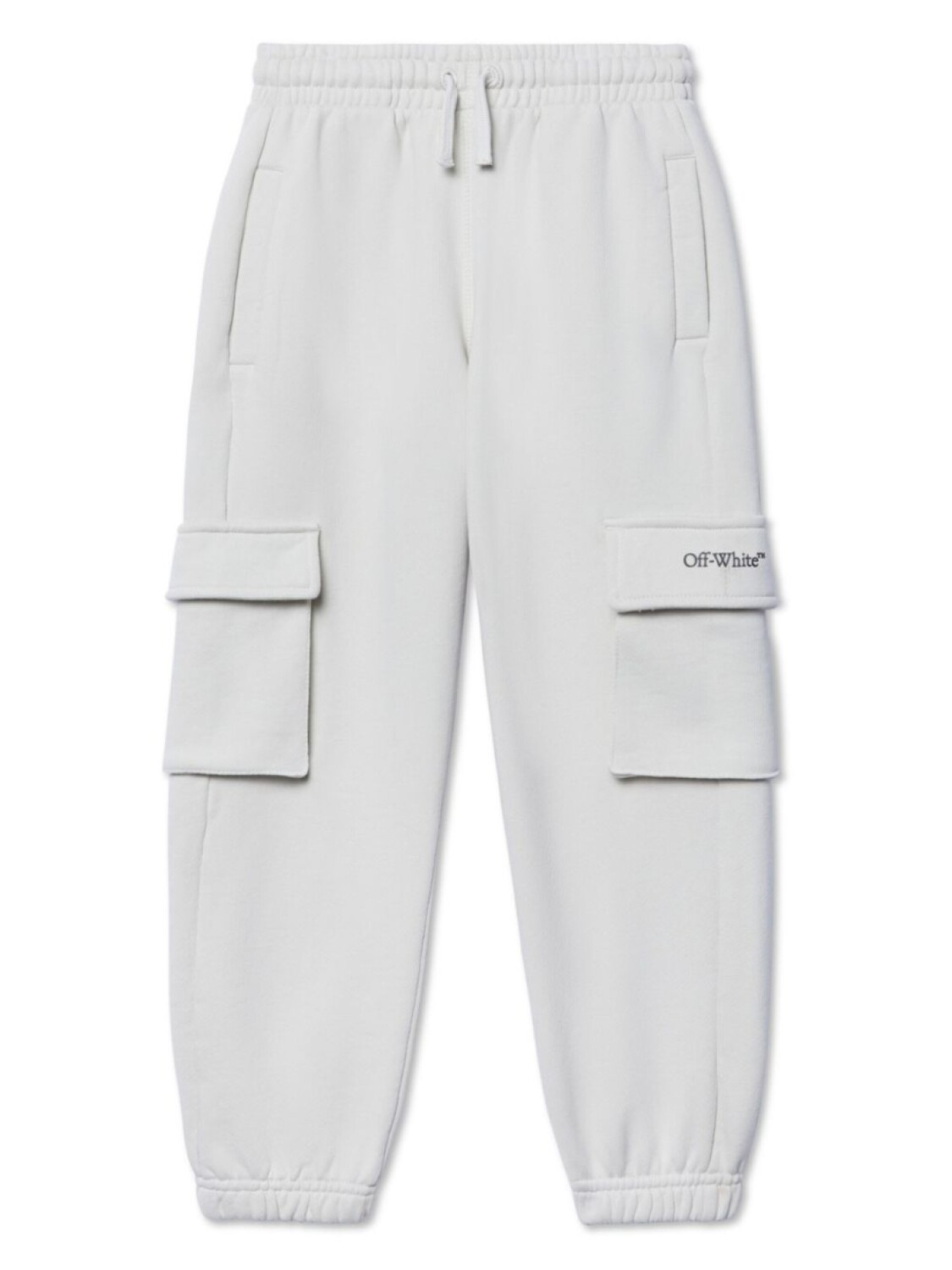 

Off-White Kids спортивные брюки Bookish, серый