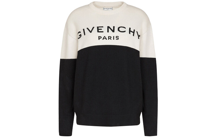 

Свитер женский Givenchy кашемировый, черный / белый