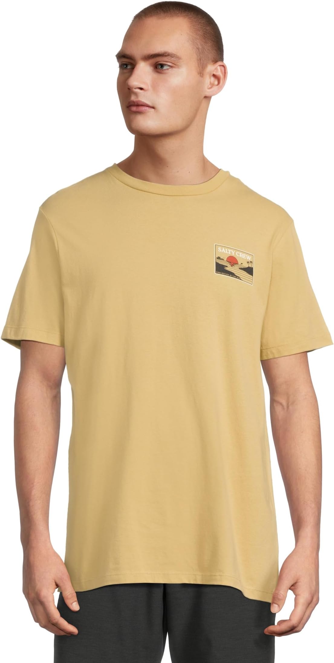 

Футболка Salty Crew Reflection Short Sleeve Tee, хаки