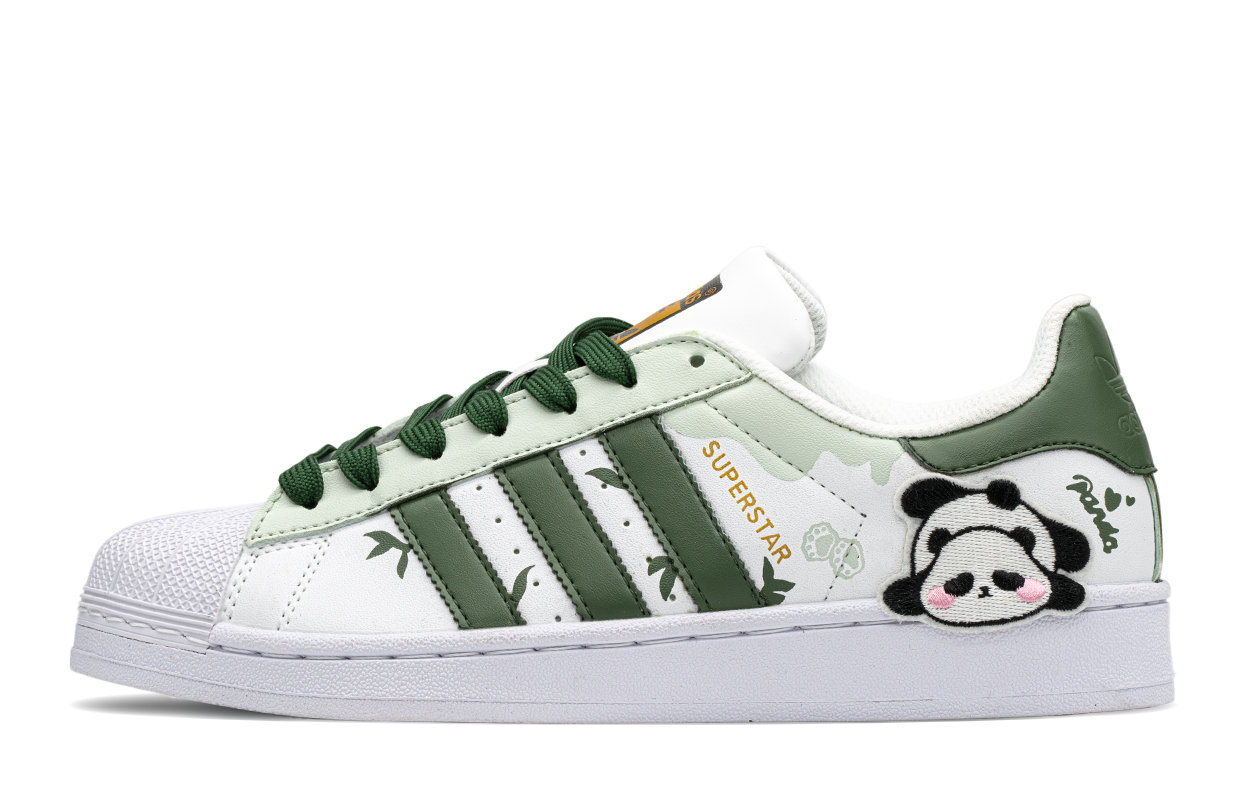 

Adidas originals Superstar Series Обувь для скейтбординга унисекс, White/Green