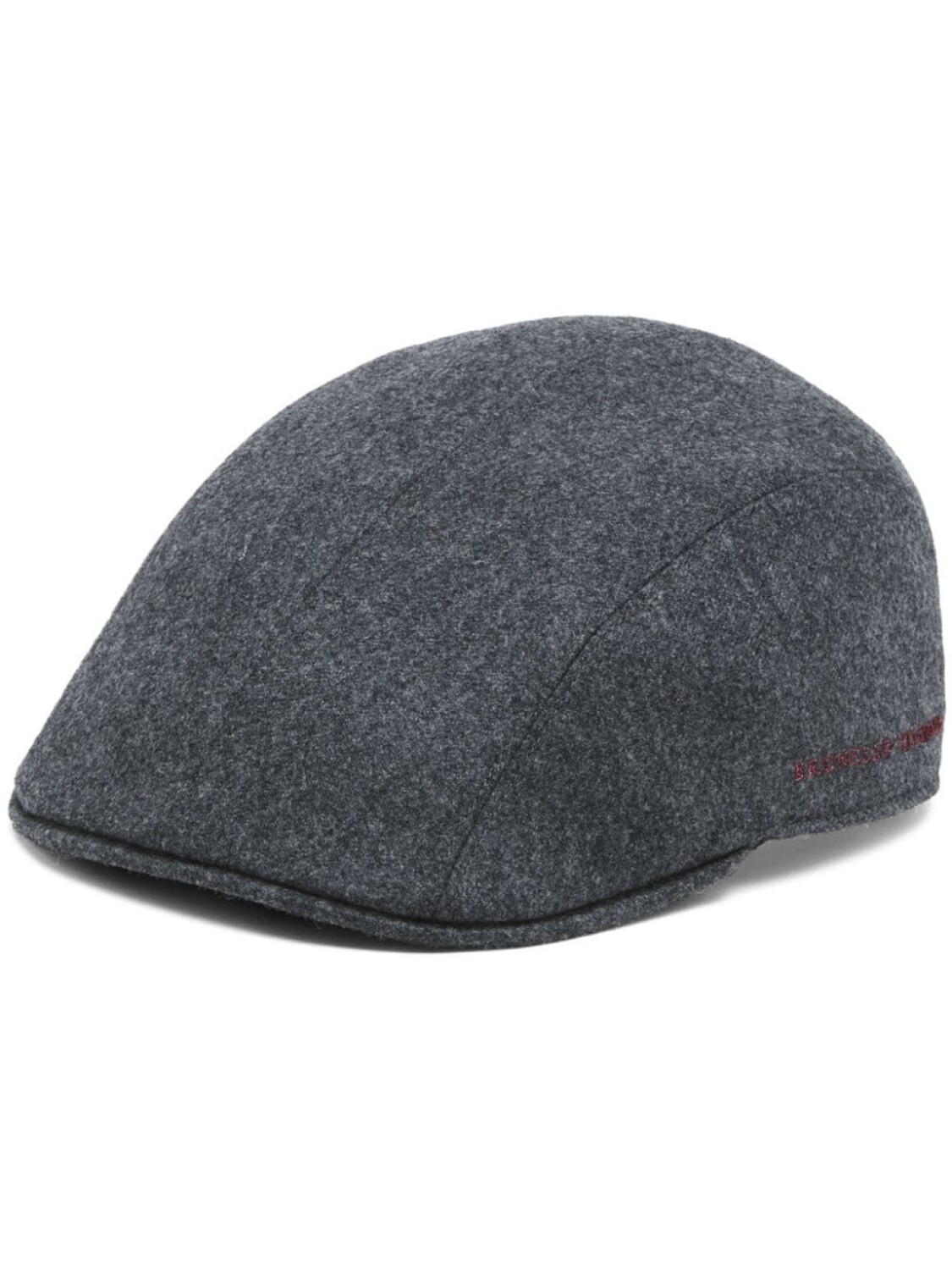 

Brunello Cucinelli кепка из необработанной шерсти, серый