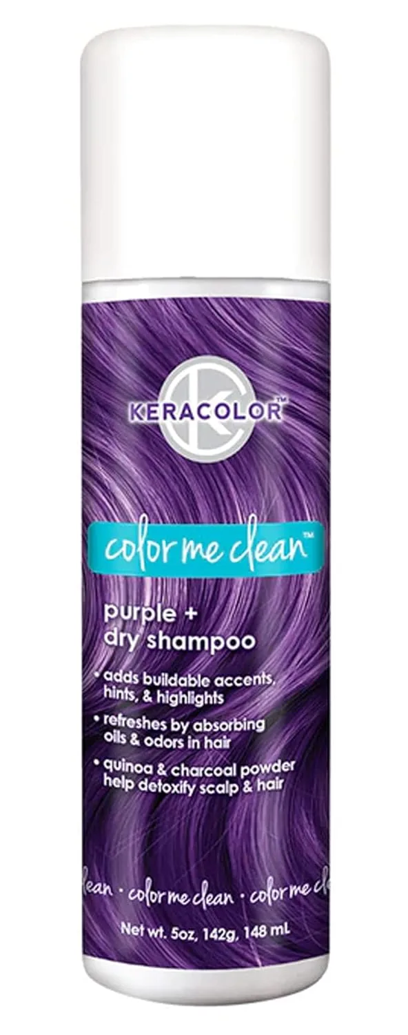 Сухой шампунь Keracolor Color Me Clean, Purple