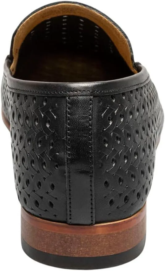 

Мужские лоферы Stacy Adams Winden с перфорацией и без шнурков, черный