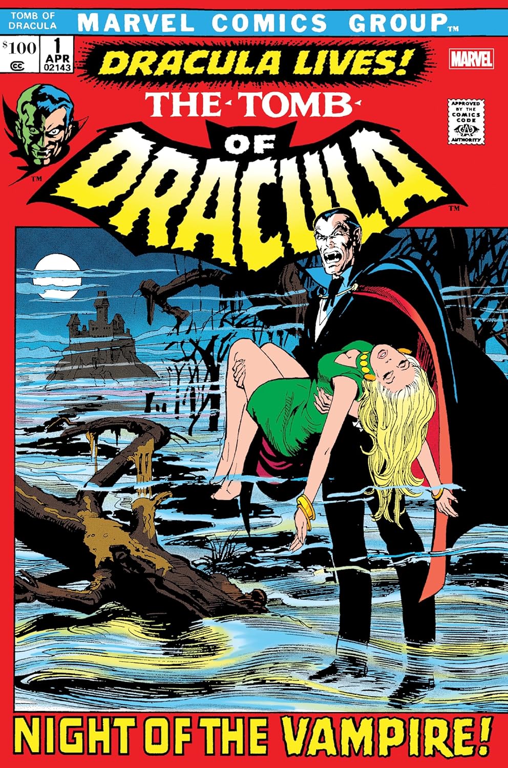 

Tomb Of Dracula Omnibus Vol. 1 Neal Adams Cover [New Printing 2] (Marvel Universe)