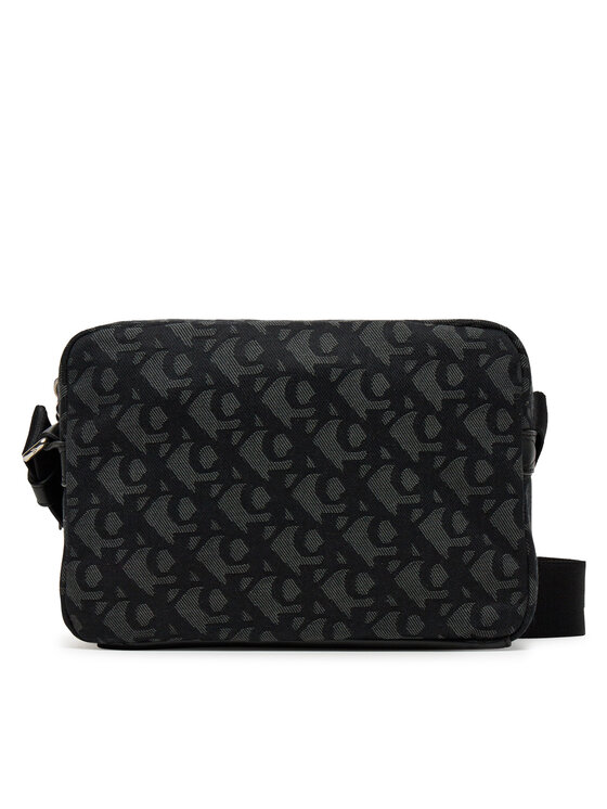 

Сумка через плечо Unstructured Monogram Camera Bag LV04G3179G Calvin Klein, черный