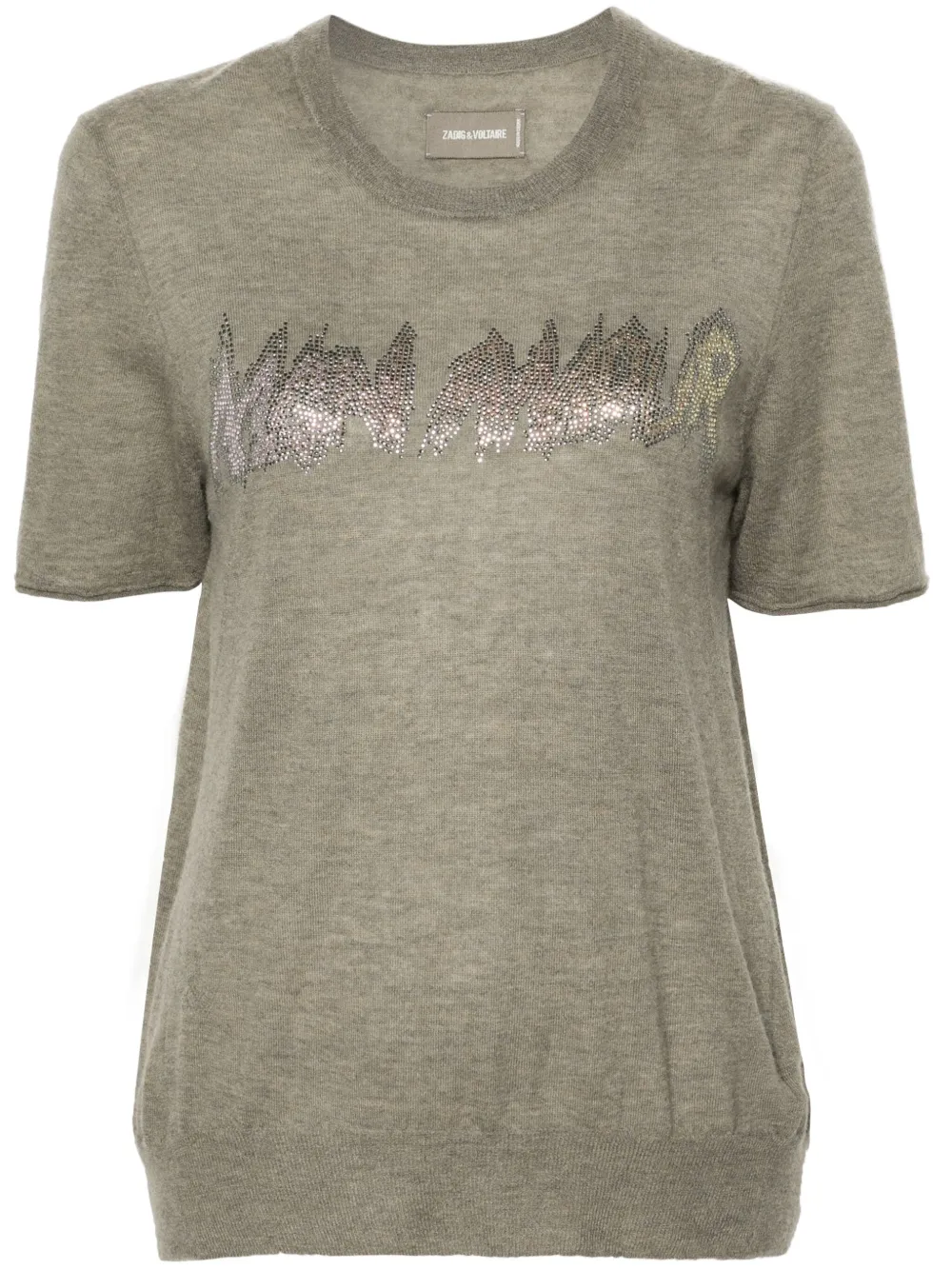 

Кашемировый топ Mon Amour Zadig&Voltaire, зеленый