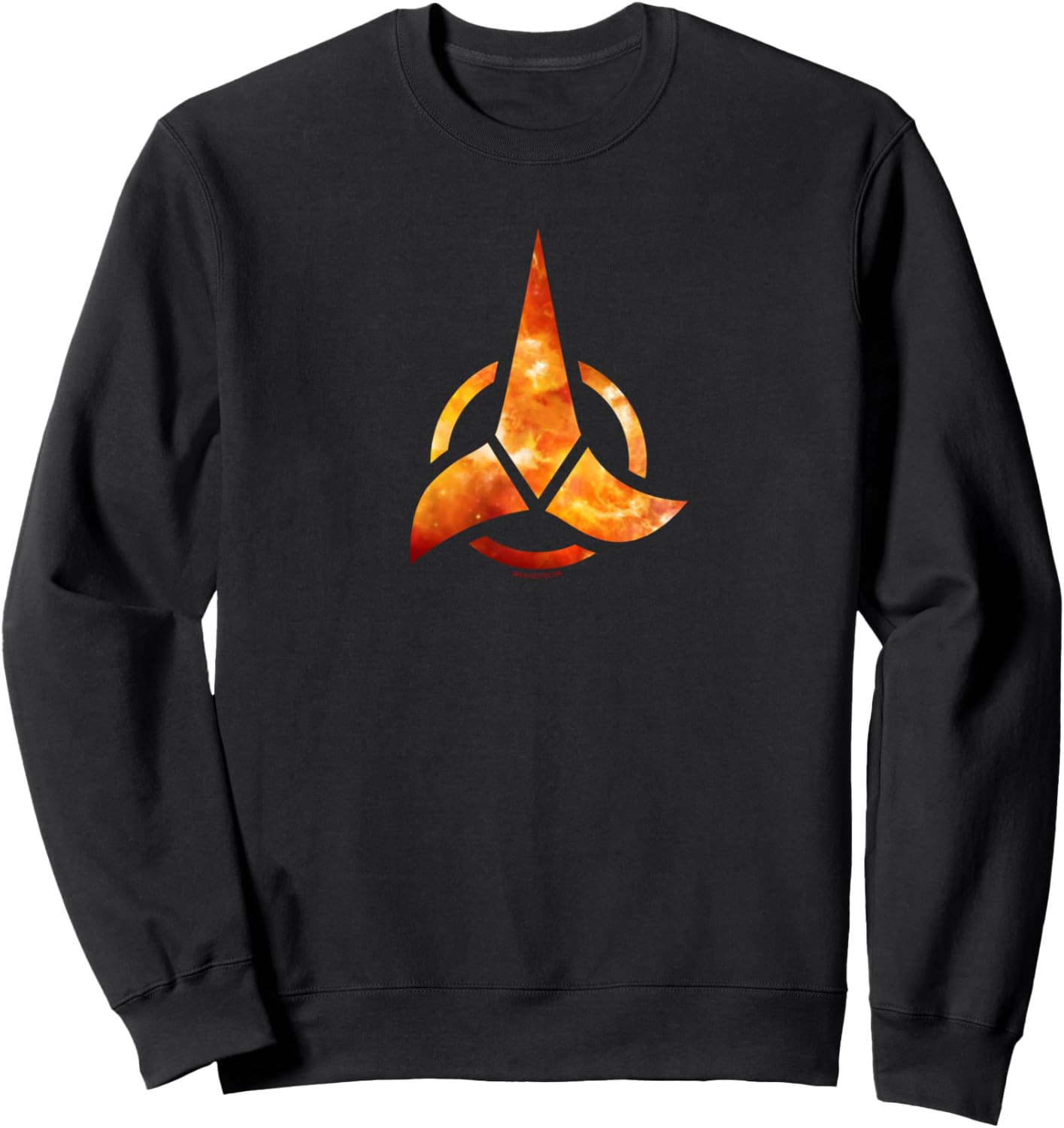 

Толстовка с логотипом клингонов из Звездного пути Star Trek, черный