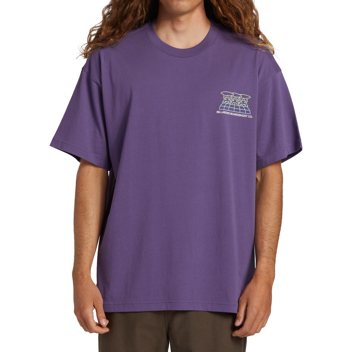 

Футболка мужская Worldwide Billabong, фиолетовый