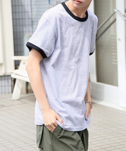 

Футболка GILDAN GL76600 MURS из японского хлопка, плотность 180 г/м², с контрастной отделкой, белый/красный